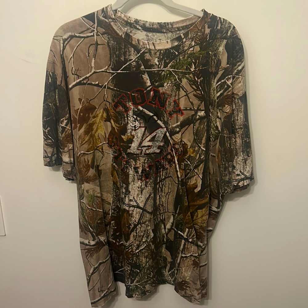 Distressed Forest Camo Real Tree T Shirt